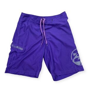 Billabong Board Shorts Men's Size 32 Purple Swim Trunks Surf Beach Summer Y2K